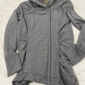 Zella side zip running jacket. Never worn. Size medium.